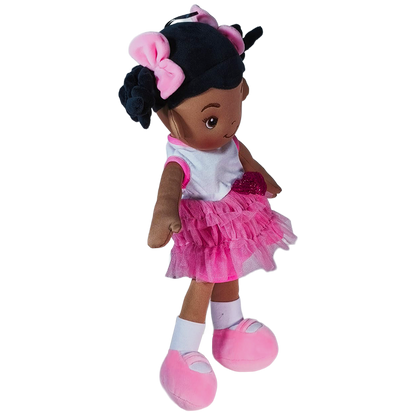 MUÑECA DULCE 45cm - CAFÉ