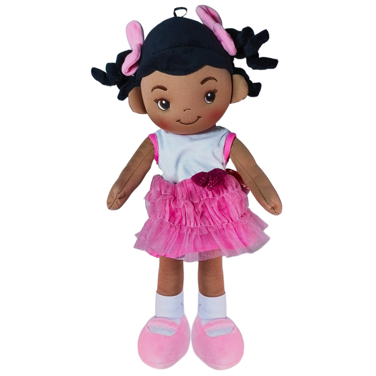 MUÑECA DULCE 45cm - CAFÉ