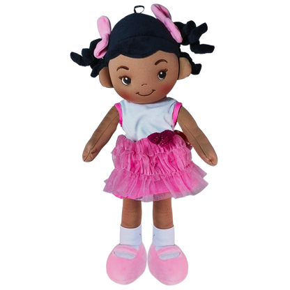 MUÑECA DULCE 45cm - CAFÉ