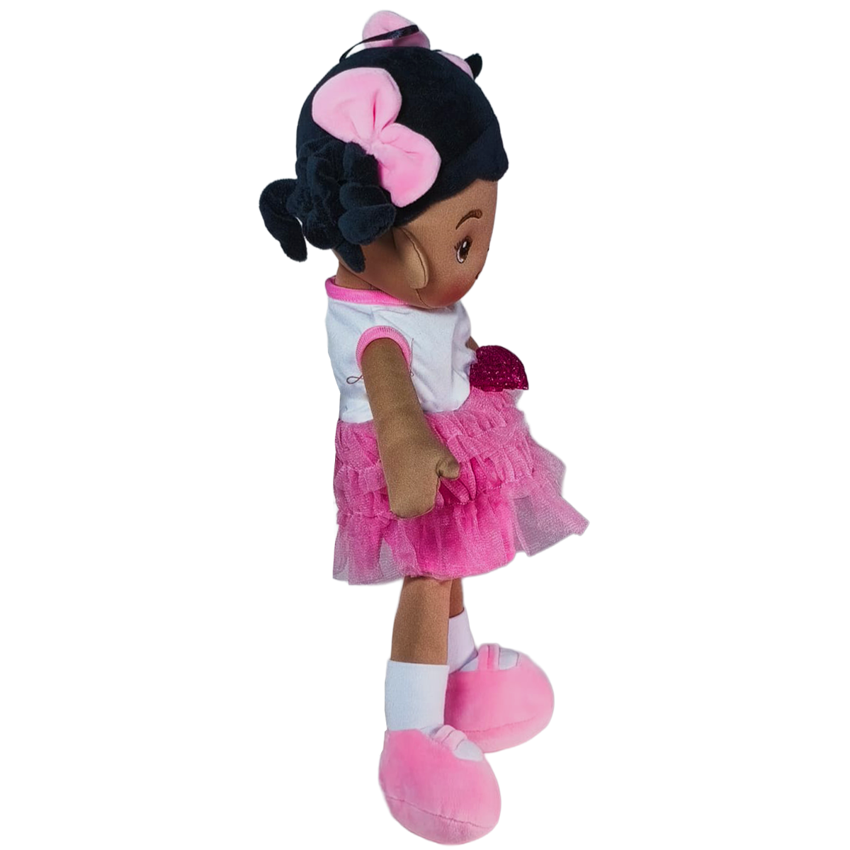 MUÑECA DULCE 45cm - CAFÉ
