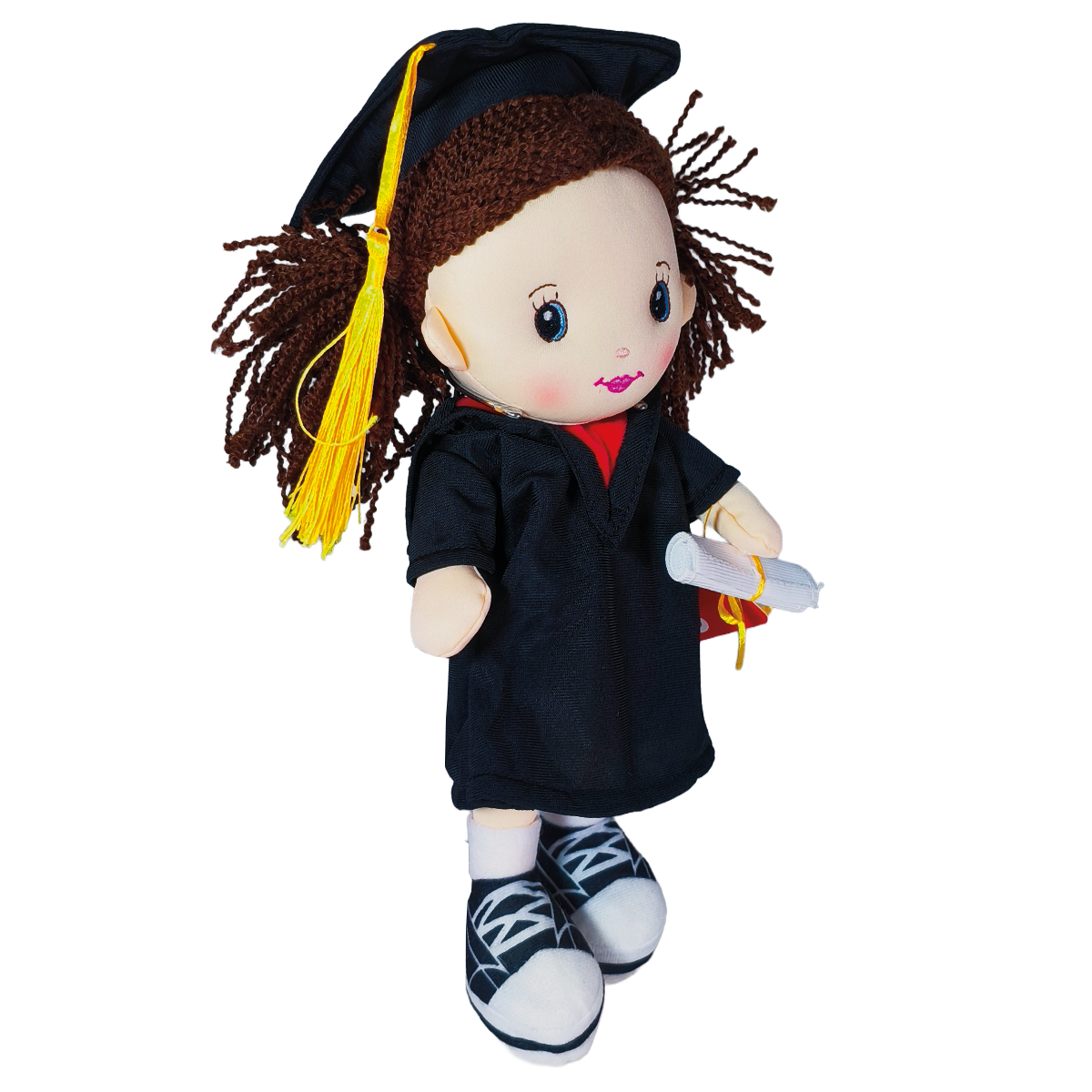MUÑECA GRADUADA  - NEGRO 30CM