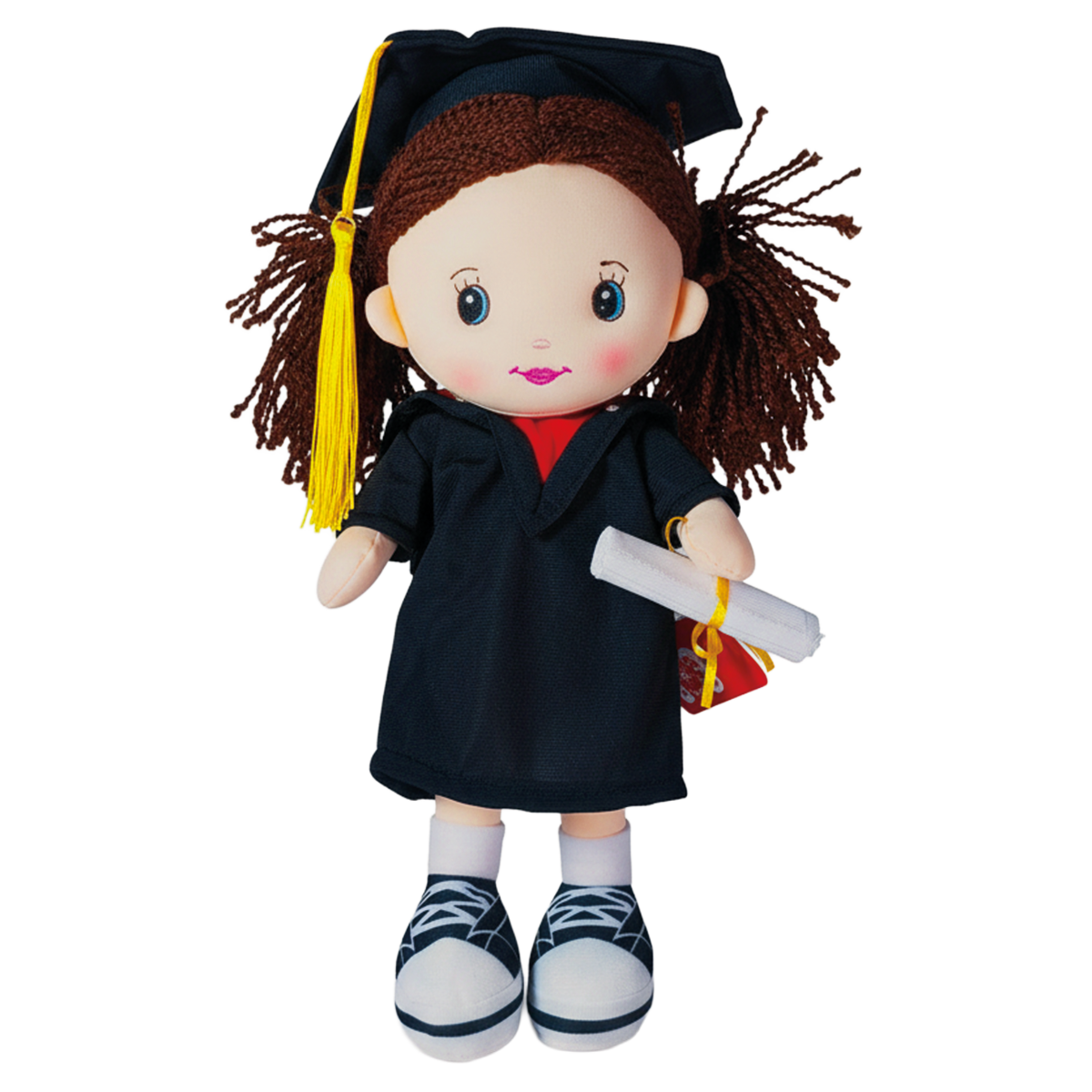 MUÑECA GRADUADA  - NEGRO 30CM