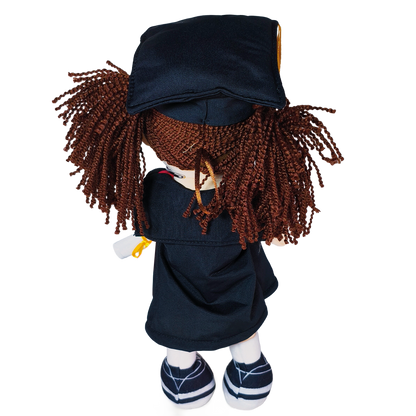 MUÑECA GRADUADA  - NEGRO 30CM