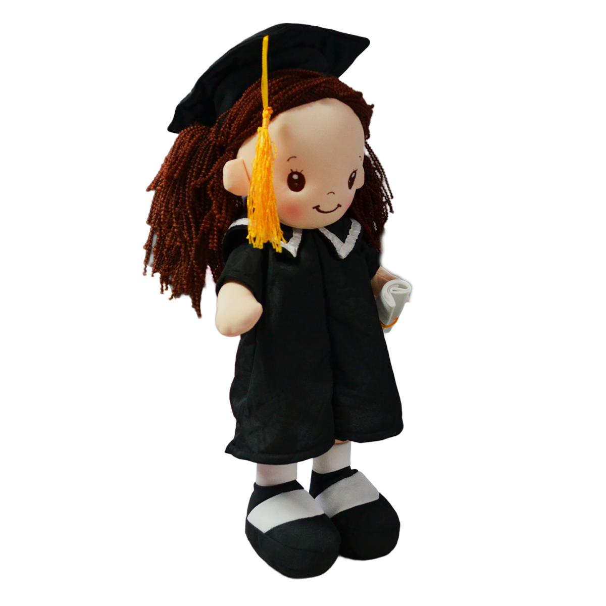 MUÑECA GRADUADA  - NEGRO 40 CM