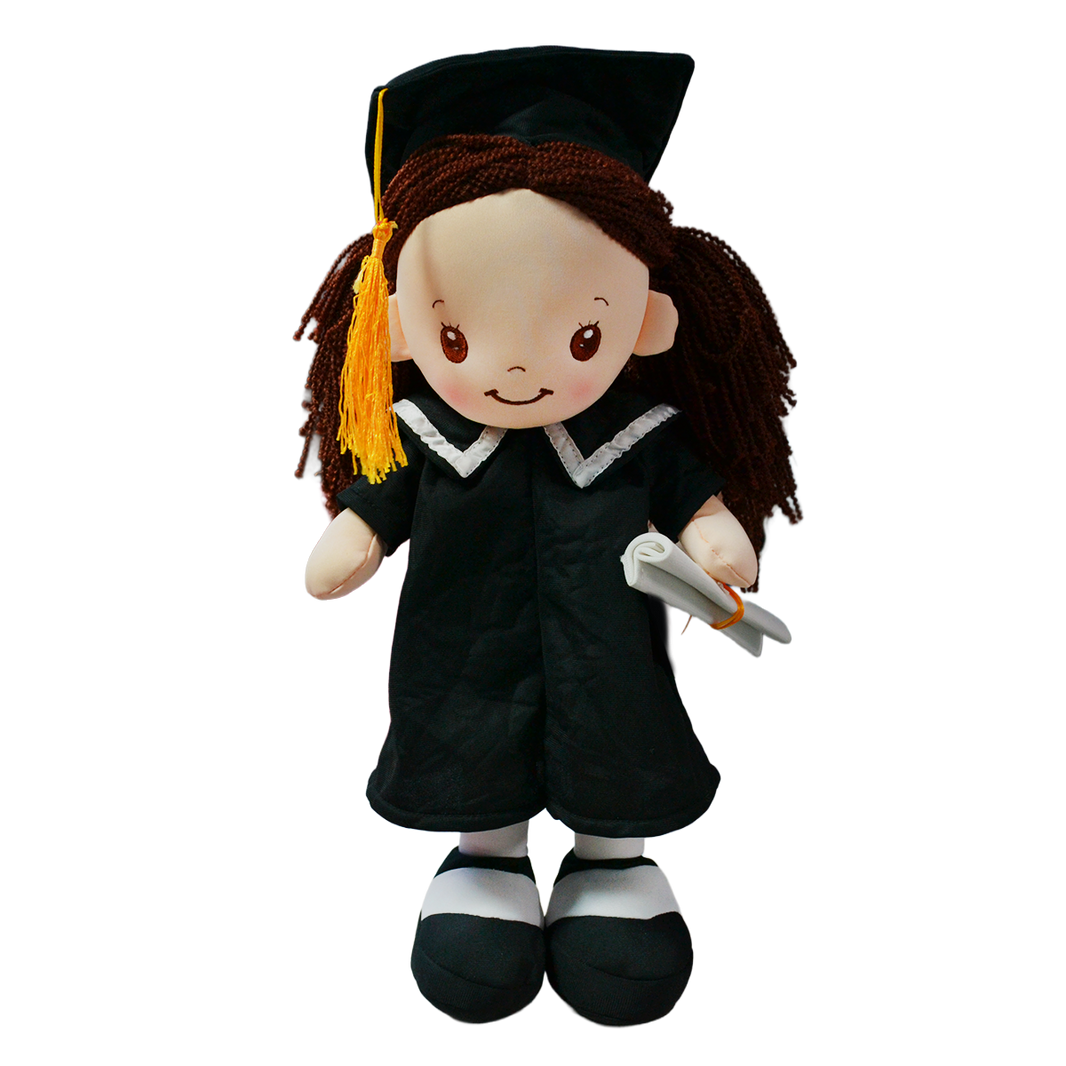 MUÑECA GRADUADA  - NEGRO 40 CM