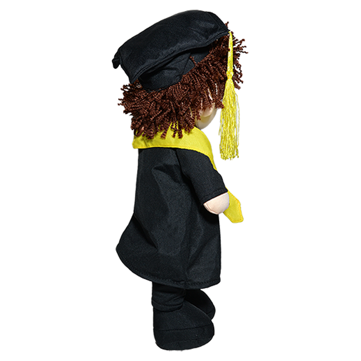 MUÑECO GRADUADO - NEGRO 40 CM