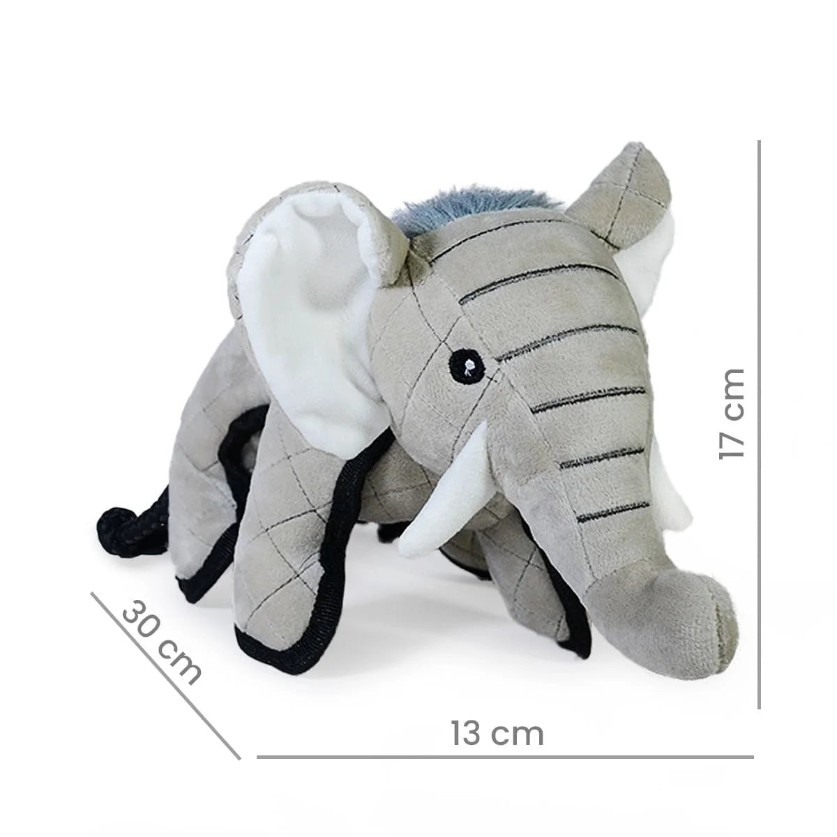 Elefante de Peluche para mascota 30 cm