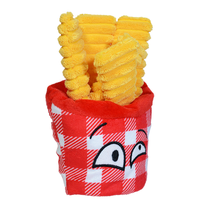 PAPAS FRITAS PARA MASCOTAS 15cm - ROJO