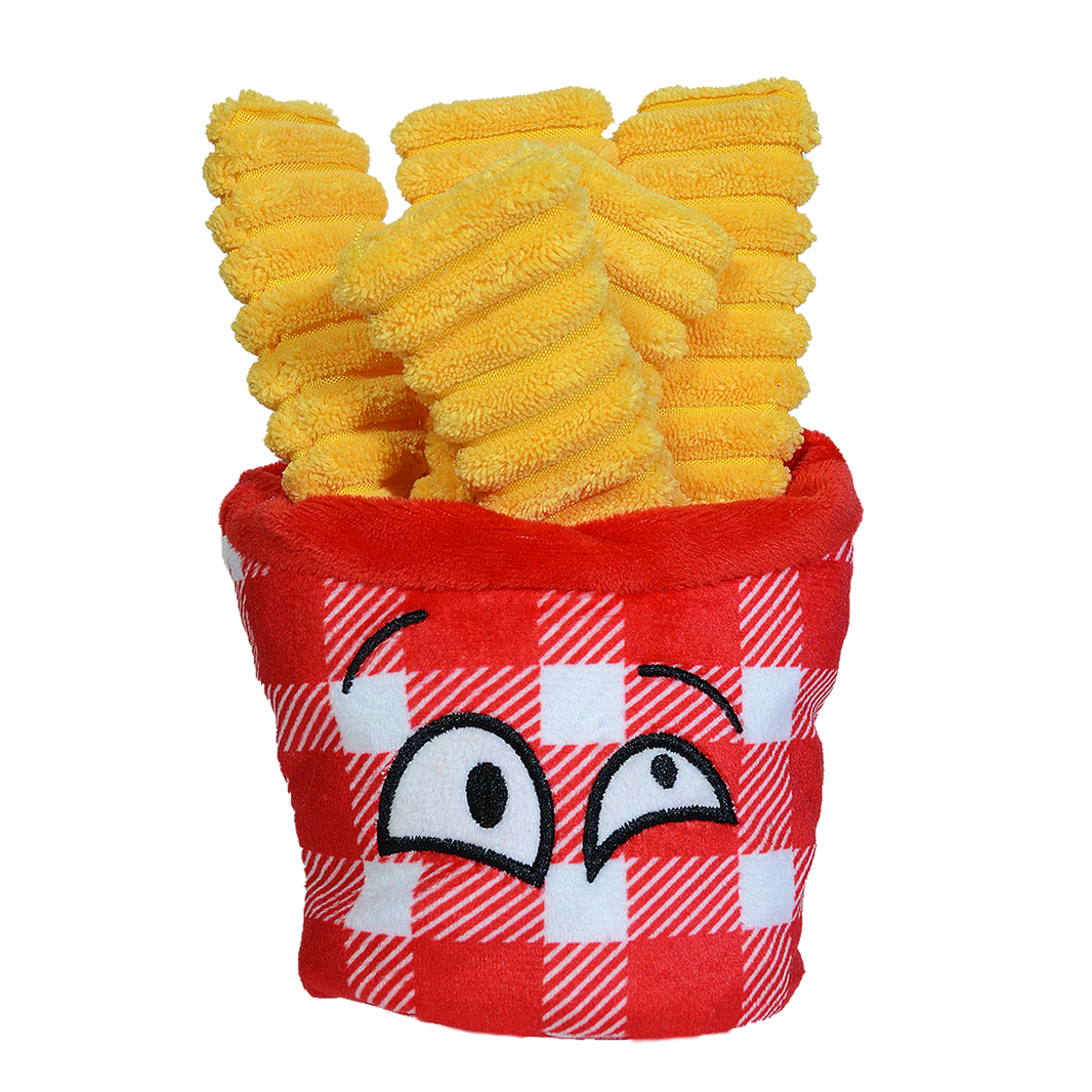 PAPAS FRITAS PARA MASCOTAS 15cm - ROJO