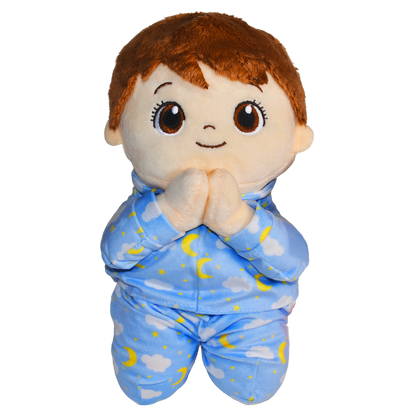 MUÑECO REZADOR 20cm - AZUL