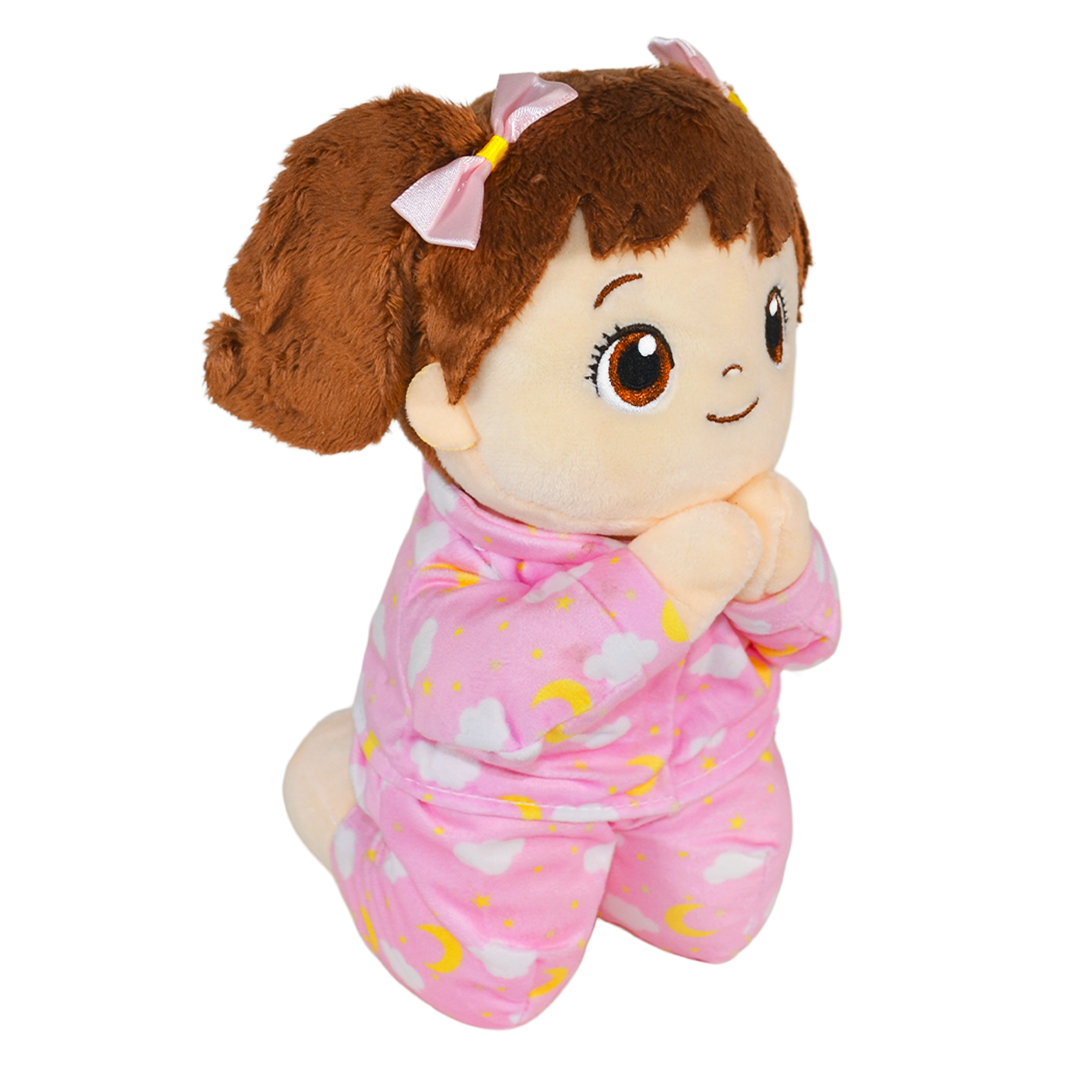 MUÑECO REZADOR 20cm - ROSA