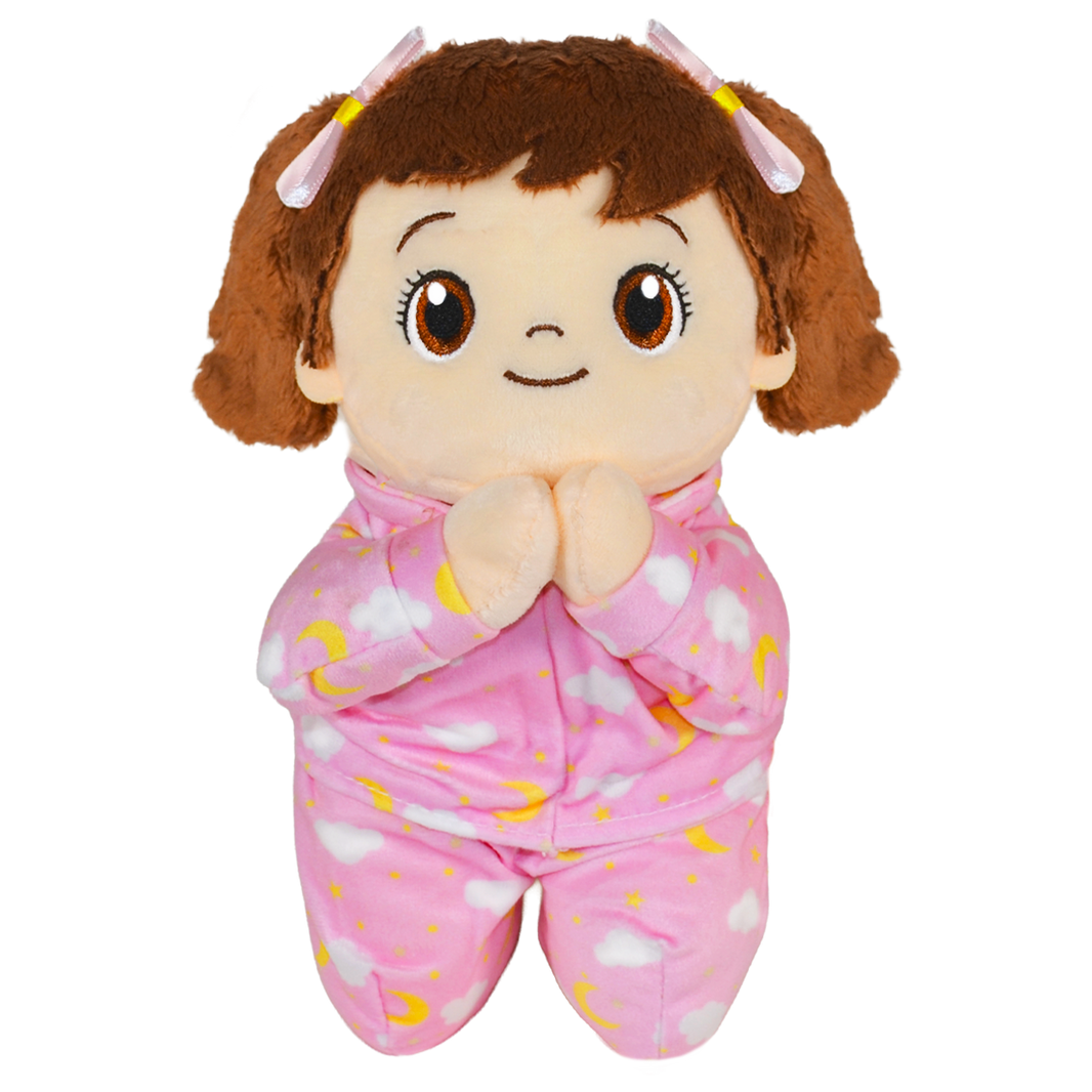 MUÑECO REZADOR 20cm - ROSA