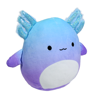 Ajolote Kawaii 20 cm – Azul