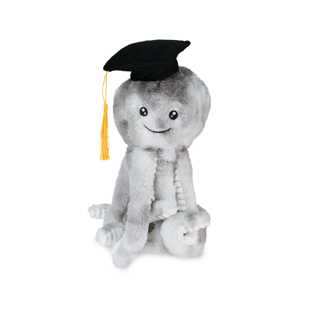 Paquete de peluches Pulpo graduado con birrete