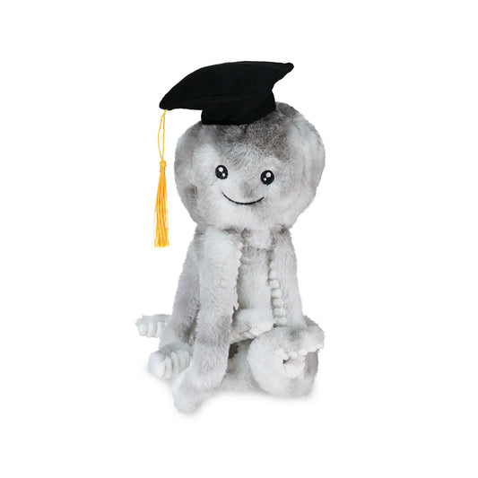 Paquete de peluches Pulpo graduado con birrete