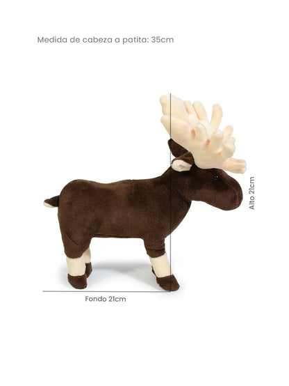 Alce de Peluche Maple 20cm