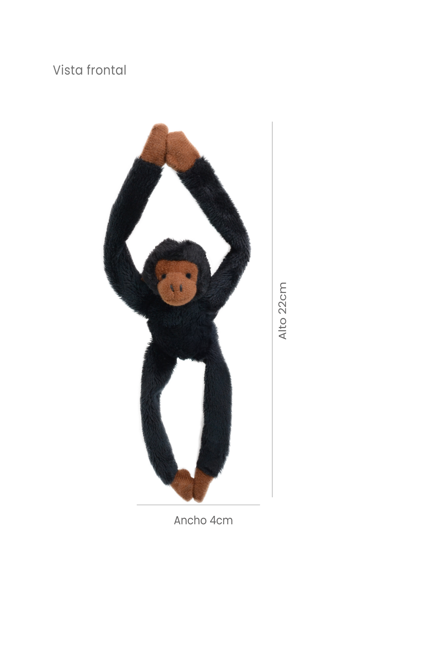 Chango de Peluche Ani 24 cm