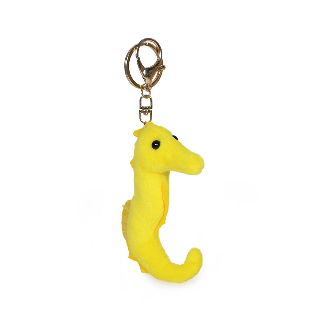 LLAVERO HIPOCAMPO 12cm - AMARILLO