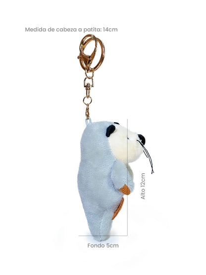LLAVERO NUTRIA 12 cm