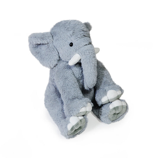 Elefante Amelia Peluche 26cm Gris - Suavidad Premium y Tierno