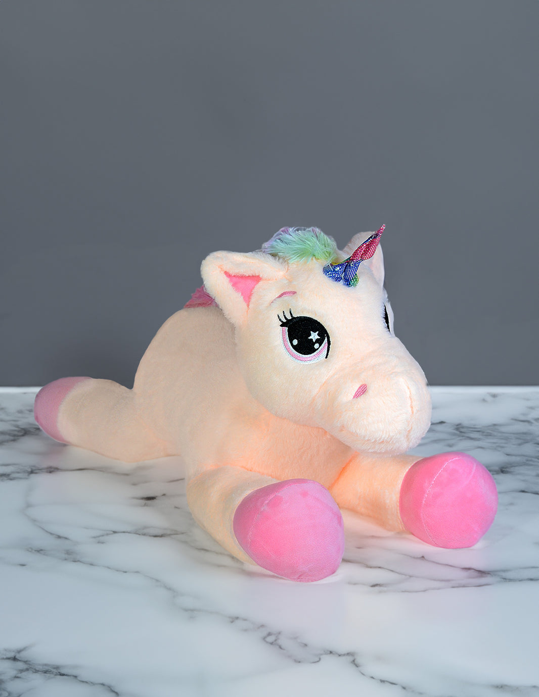 Unicornio de Peluche Pastel 56 cm