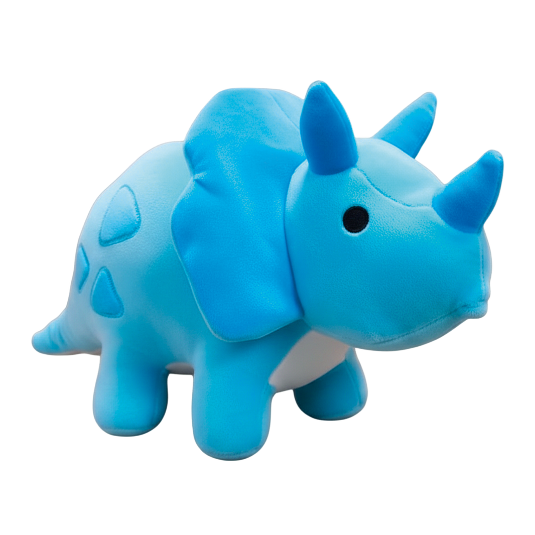 TRICERATOPS BEBÉ 33CM - AZUL