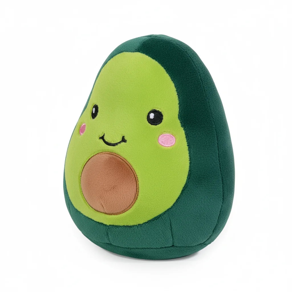 Aguacate de Peluche Sonriente 15 cm