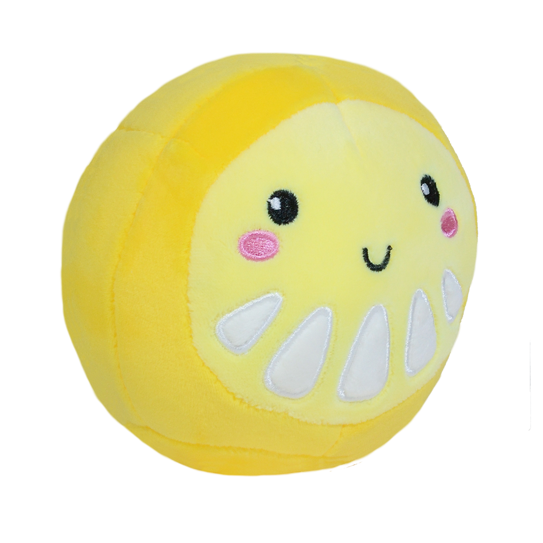 Limón de Peluche Sonriente 8 cm