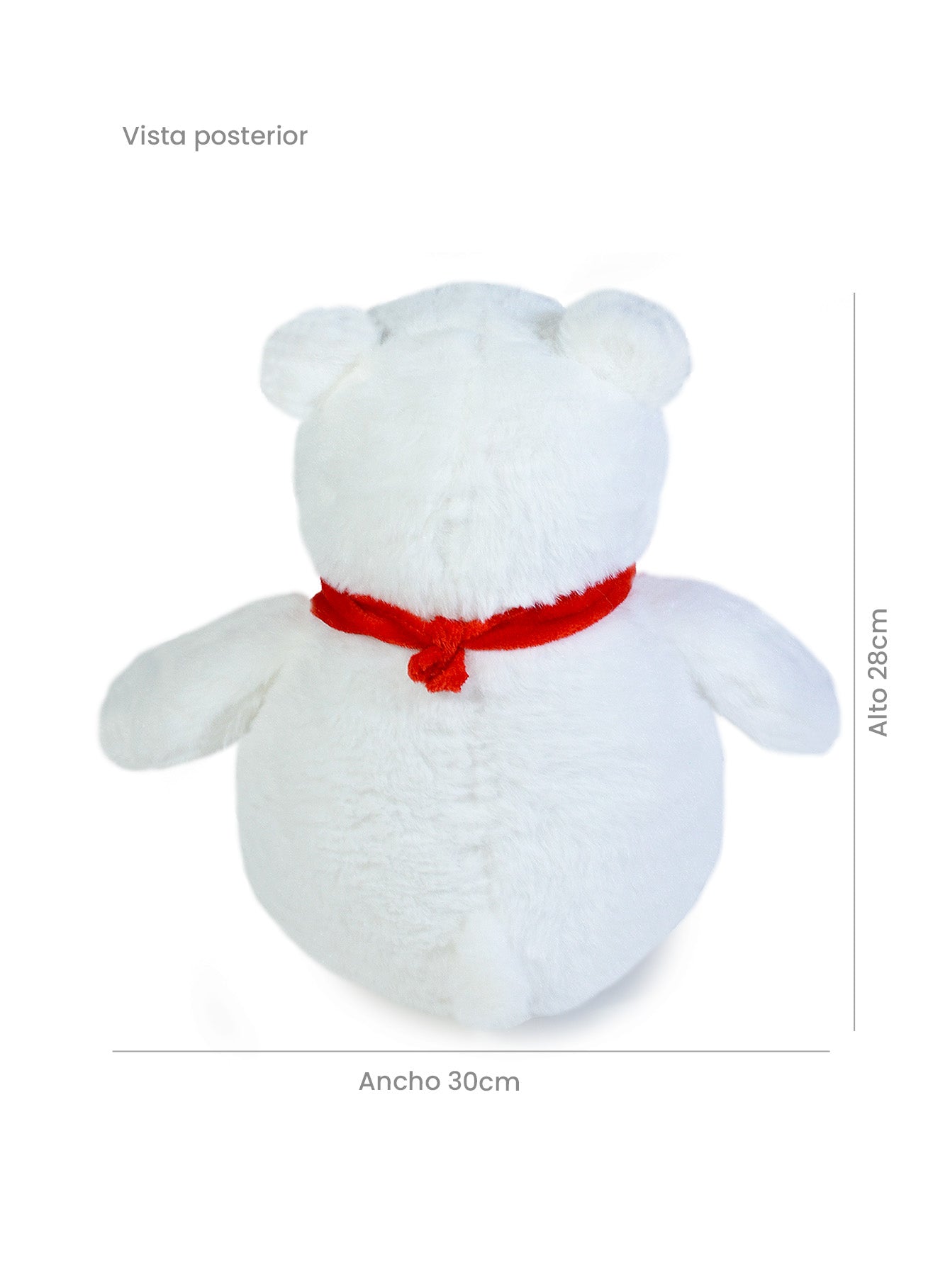 Oso Polar de Peluche Nicolás 28 cm