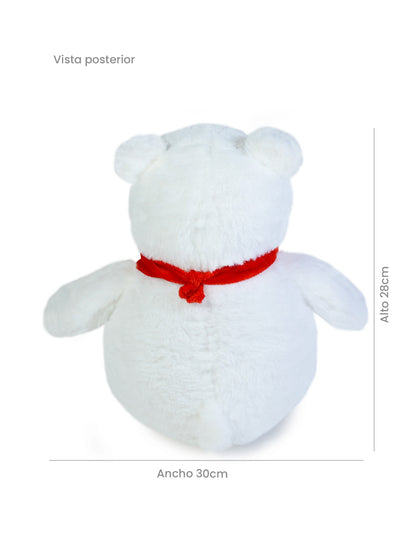 Oso Polar de Peluche Nicolás 28 cm