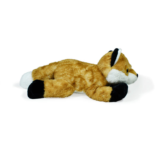 Zorro de Peluche Nick 28cm naranja con cola esponjosa