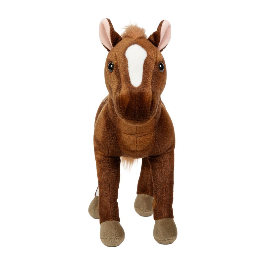 CABALLO ROCINANTE 45CM - CAFÉ