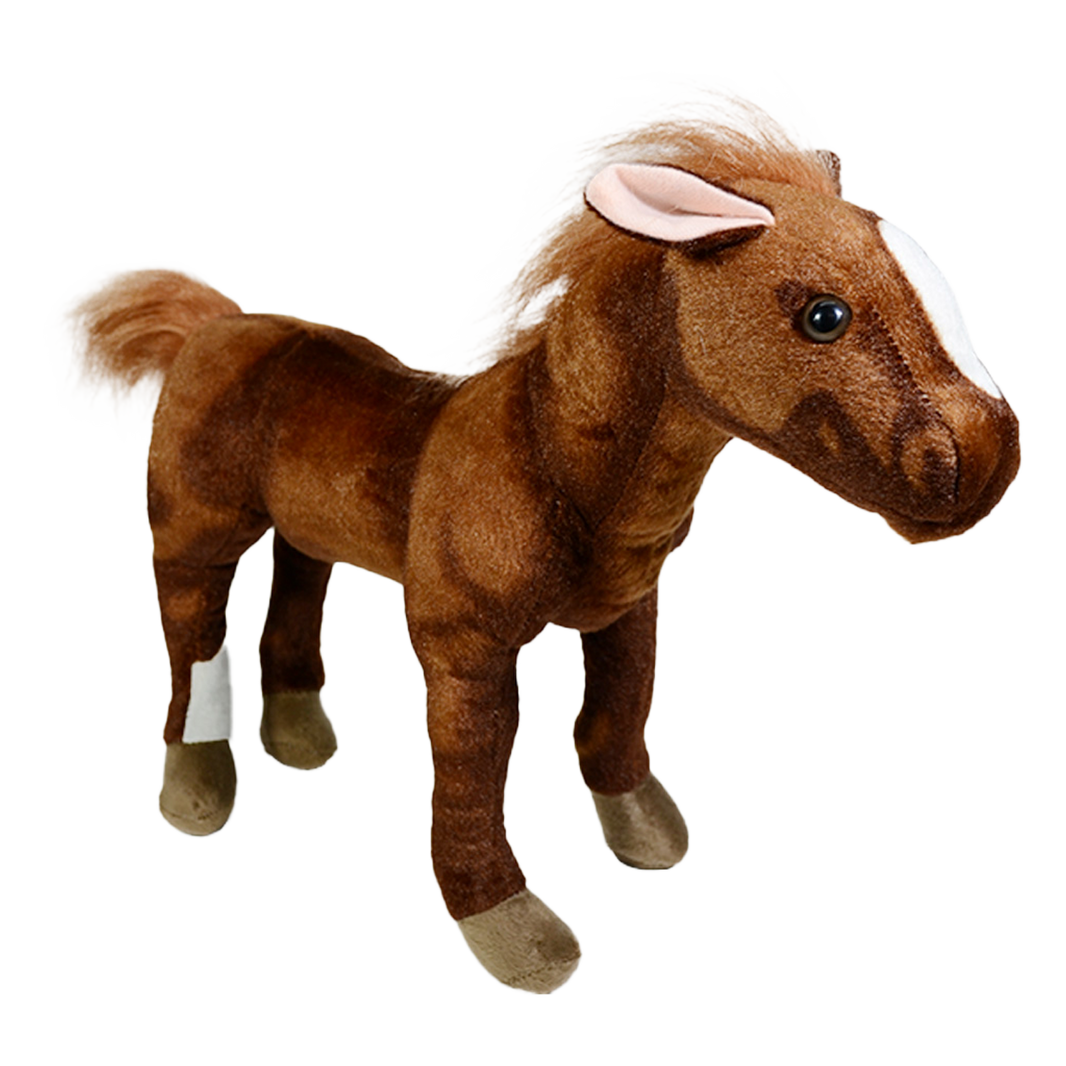CABALLO ROCINANTE 45CM - CAFÉ