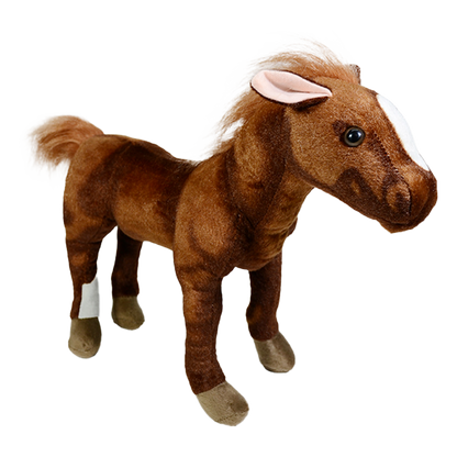 CABALLO ROCINANTE 45CM - CAFÉ