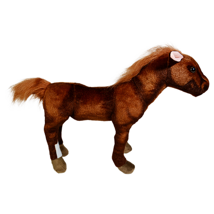 CABALLO ROCINANTE 45CM - CAFÉ