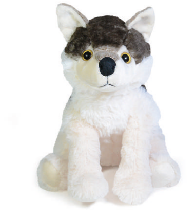 Lobo de Peluche Estepario 31cm