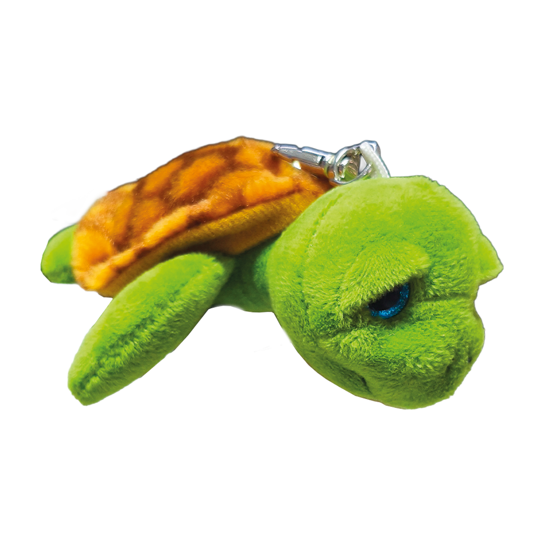 LLAVERO TORTUGA OLA 12cm - VERDE
