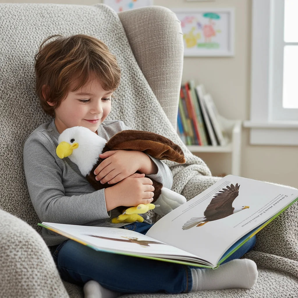 Águila de Peluche Fénix 31cm