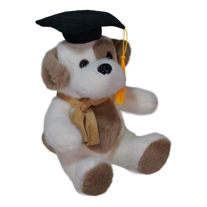 PERRO BOMBÓN 23 CM - OSCURO