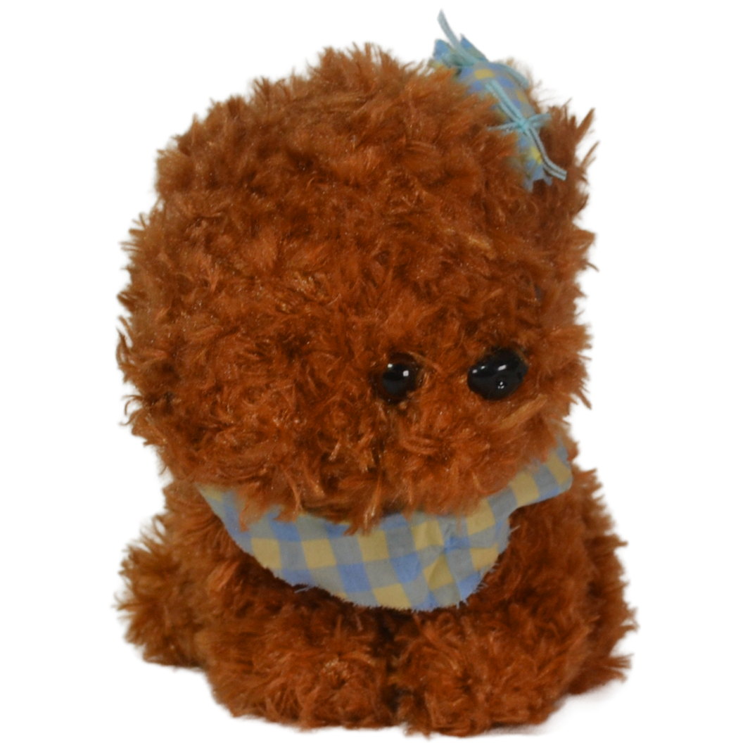 PERRO JESÚS 20CM - CAFÉ