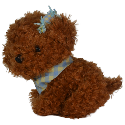 PERRO JESÚS 20CM - CAFÉ