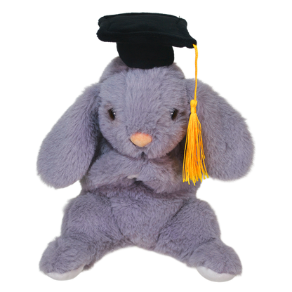 CONEJO AVELLANA 20cm - GRIS
