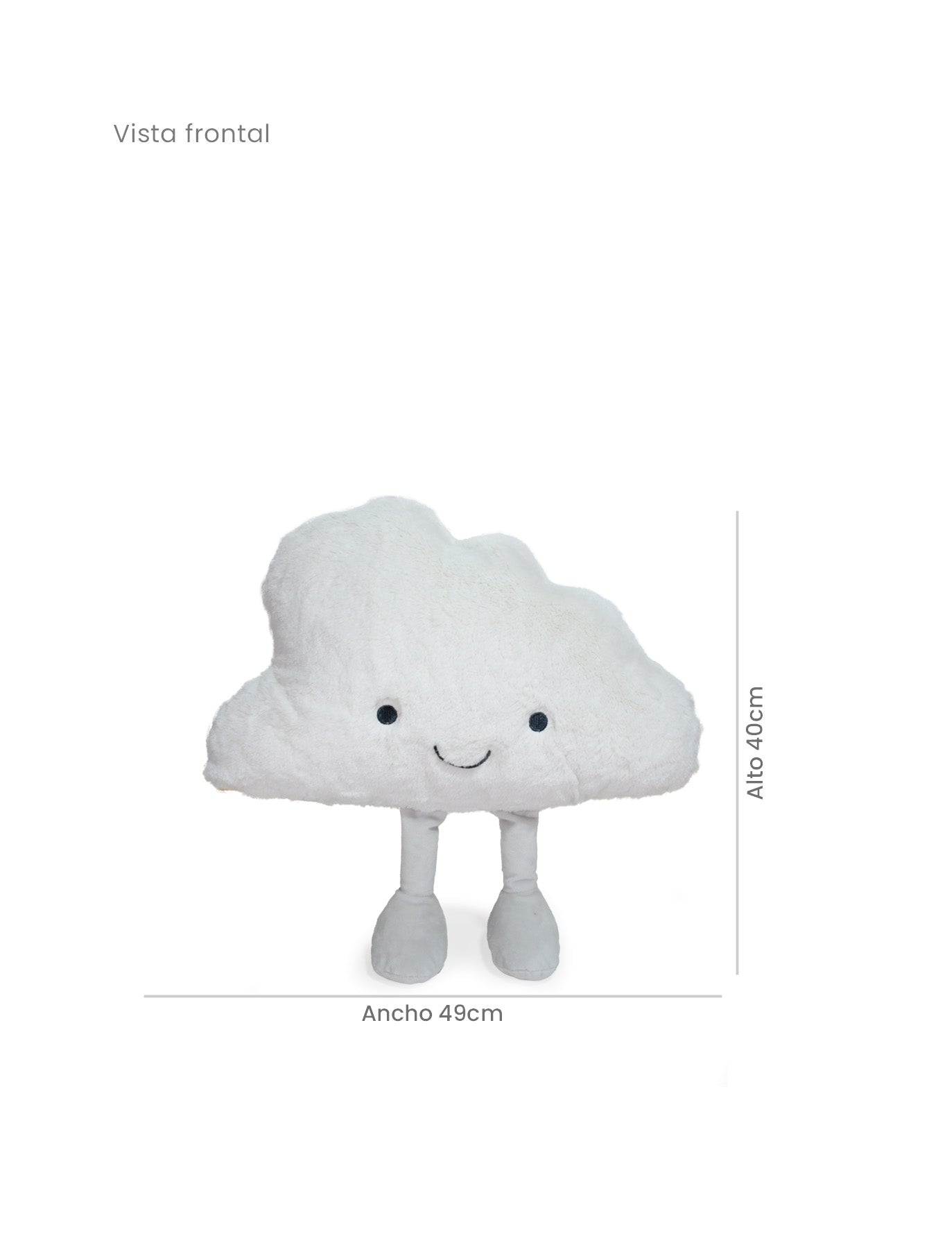 NUBE AURORA 45cm BLANCO