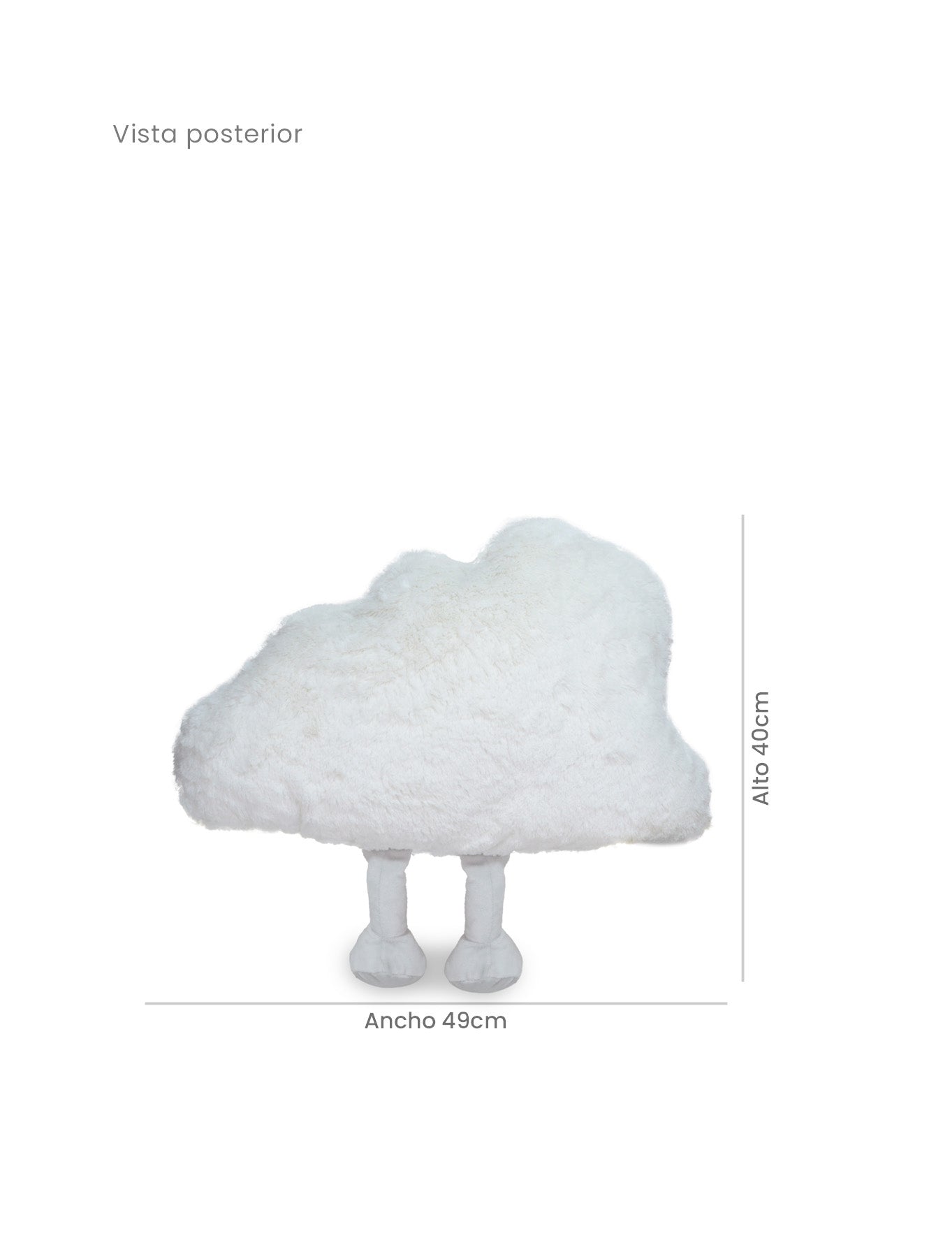 NUBE AURORA 45cm BLANCO