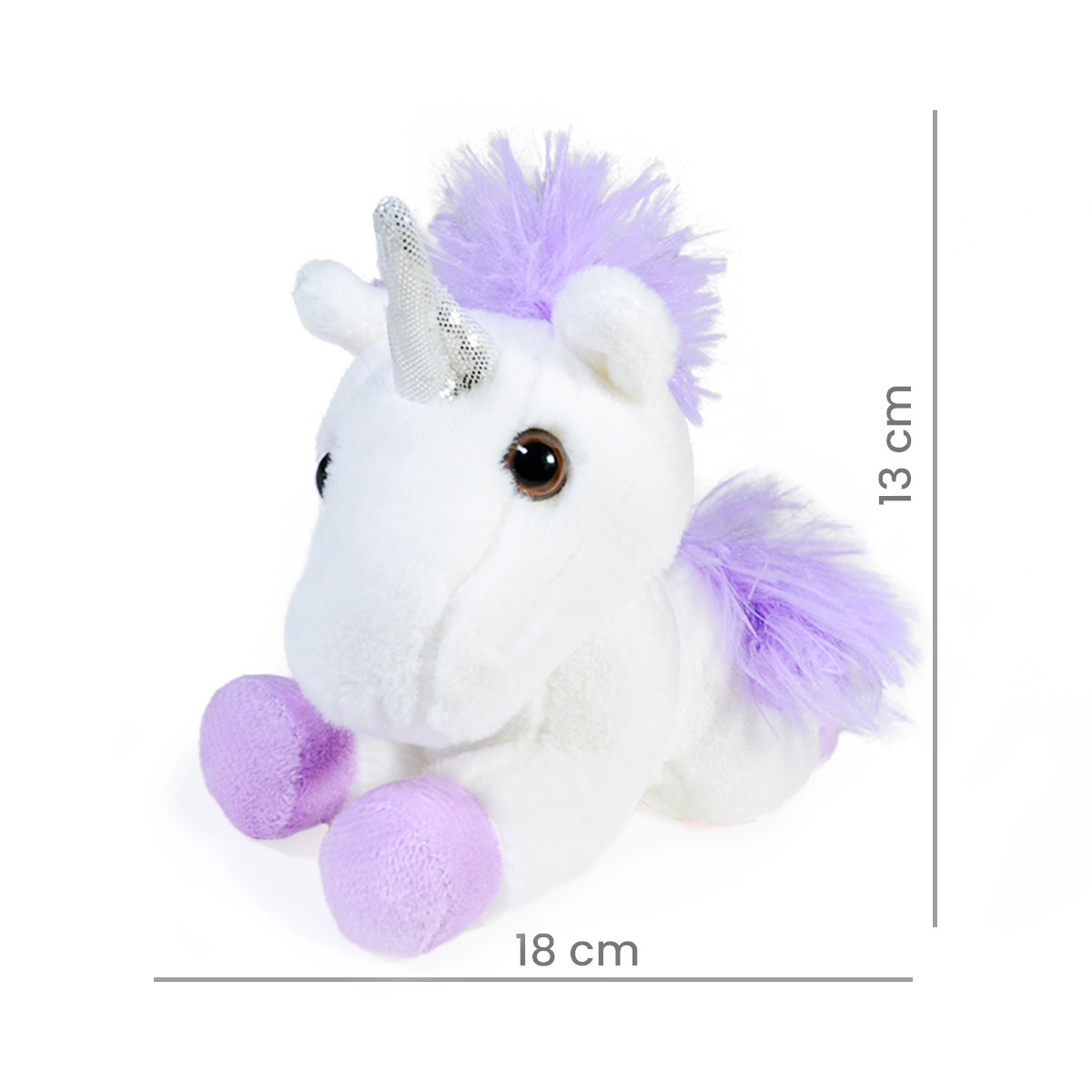 Unicornio de Peluche Confitado 30 cm