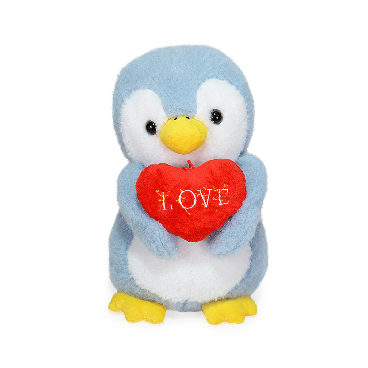 Pingüino de Peluche Corazón 30 cm