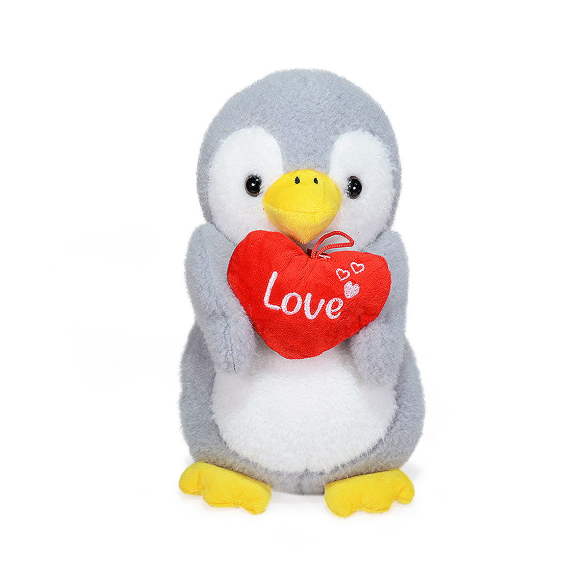 Pingüino de Peluche Corazón 30 cm