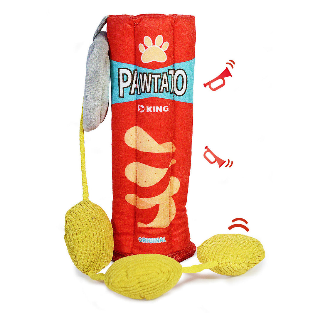 Juguete de peluche Papitas para mascota 23 cm