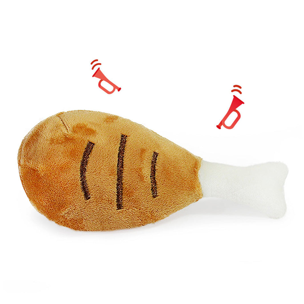 Peluche de Pata De Pollo Para Mascotas 17cm